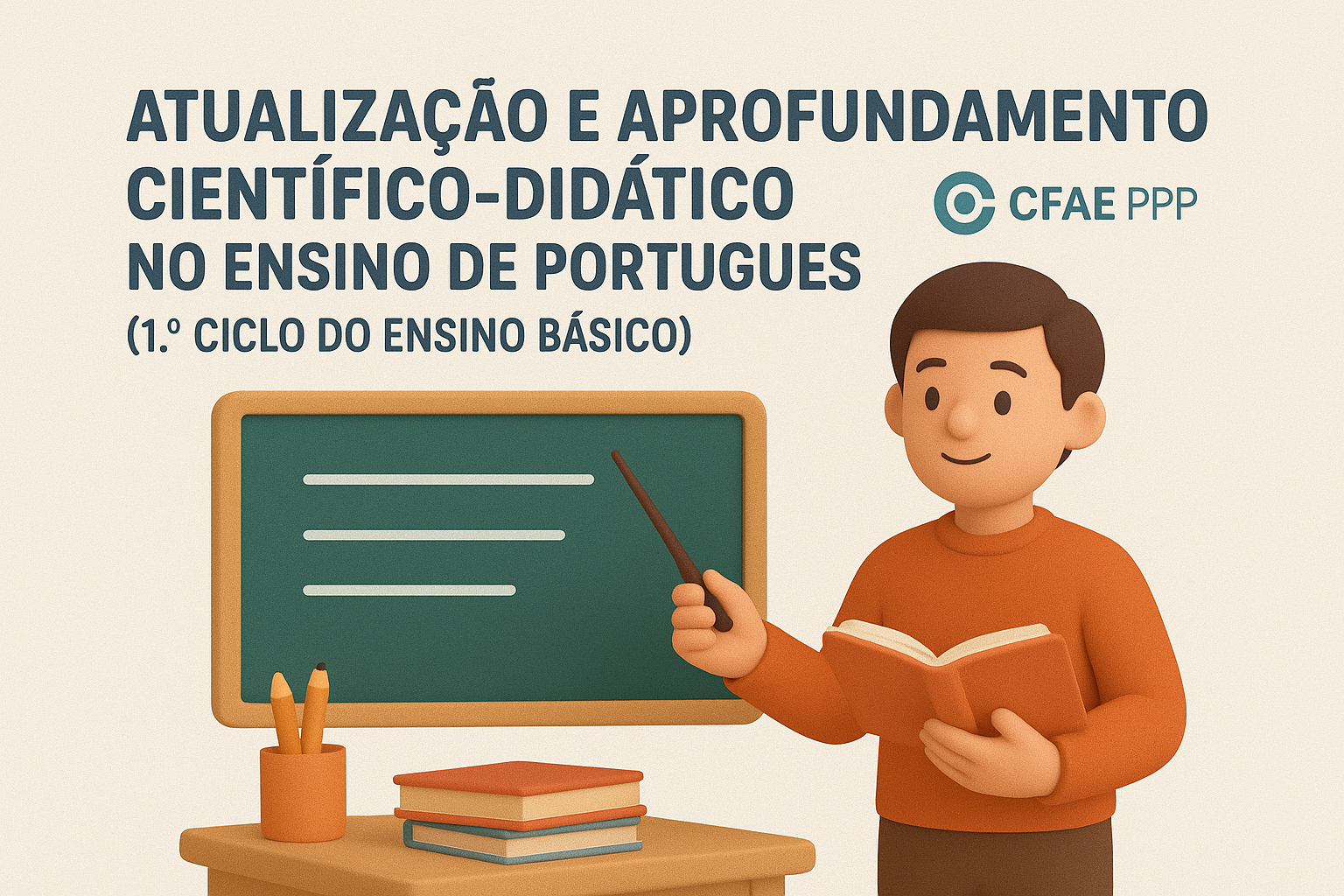 ATUALIZAÇÃO E APROFUNDAMENTO CIENTÍFICO-DIDÁTICO NO ENSINO DE PORTUGUÊS (1.º CICLO DO ENSINO BÁSICO)