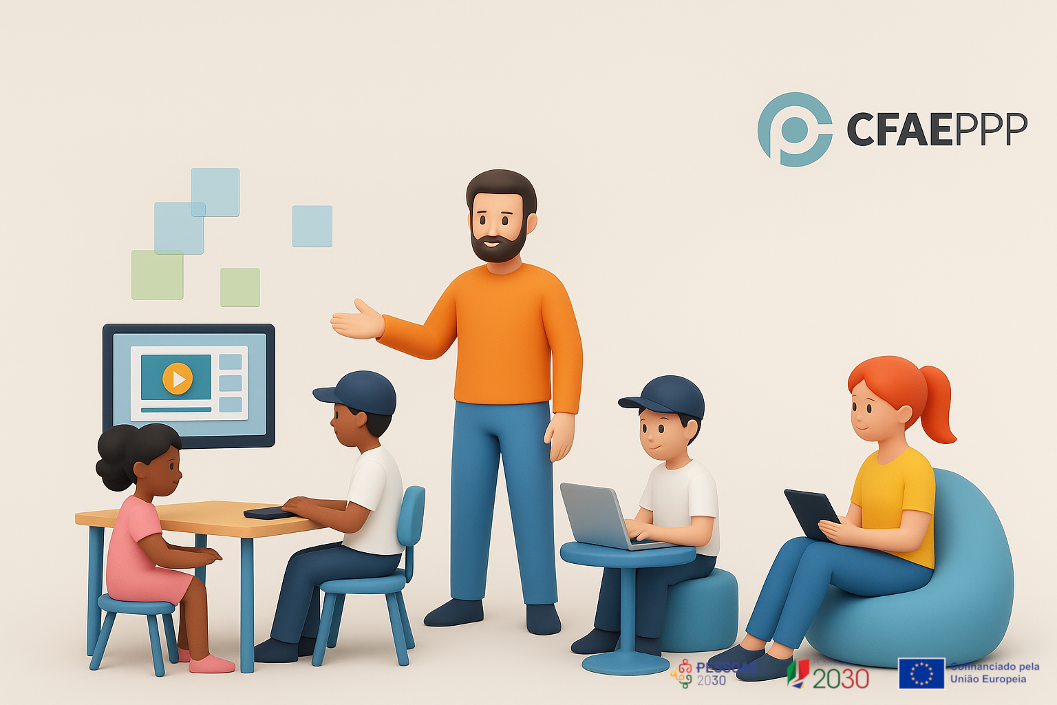 (Re)imaginando Ambientes de Aprendizagem - Tecnologia, Espaços Flexíveis e Aprendizagem Híbrida